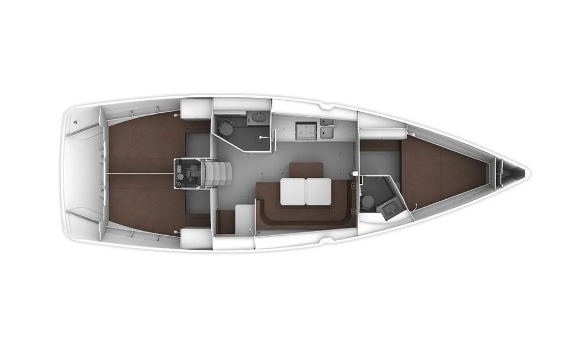 Bavaria Cruiser 41 – 3cab – Leonidas – Hermes Yachting