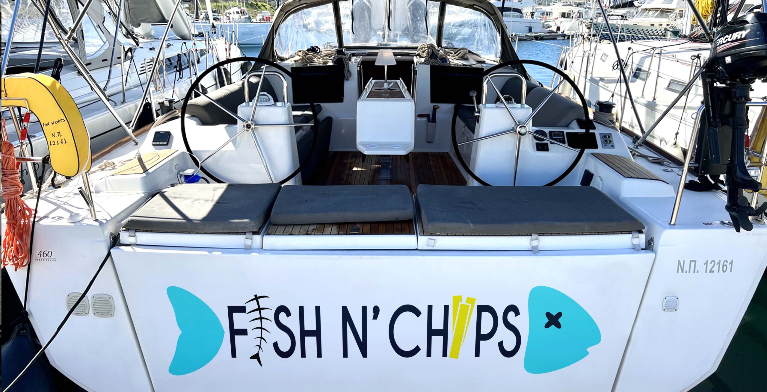 Dufour 460 GL – 5cab – Fish N’ Chips